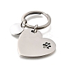 304 Stainless Steel Keychains KEYC-K024-01P-2