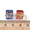 Baking Paint Handmade Gold Sand Lampwork Beads LAMP-P072-01B-M-3
