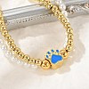 Brass Multi-strand Bracelets BJEW-M056-09G-5