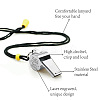 Tarnish Resistant 304 Stainless Steel Whistles DIY-WH0344-053-3
