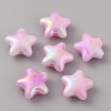 UV Platings Acrylic Beads OACR-TAC0003-06E-1