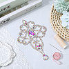 Plastic & Resin Rhinestone Sewing Decorate DIY-WH20032-38S-02-3