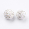 Unwaxed Natural Lava Rock Beads G-I190-16mm-B-3