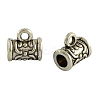 Tibetan Style Alloy Tube Bails TIBE-1183-AS-LF-1