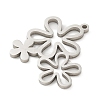 201 Stainless Steel Pendants STAS-R133-01P-03-2