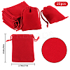 Rectangle Velvet Drawstring Pouches TP-BBC0001-06B-2