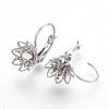 Tarnish Resistant 304 Stainless Steel Leverback Earring Findings STAS-P221-09P-2