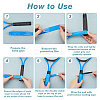13Pcs 13 Colors PU Leather Anti-slip Tennis Racquet Overgrip AJEW-FH0004-63-3