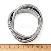 304 Stainless Steel Stretch Bracelets BJEW-A031-01C-P-3