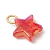 Transparent Acrylic Pendants PALLOY-JF03549-4
