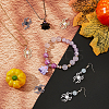30Pcs 3 Colors Glass Spider Pendant FIND-DC0004-13-4
