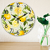 MDF Printed Wall Clock HJEW-WH0058-010-5