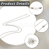 10Pcs 304 Stainless Steel Pendants Necklaces NJEW-SC0001-42-4
