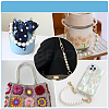 2Pcs Plastic Imitation Pearl Bag Chain Shoulder FIND-PH0018-52-6