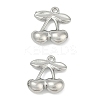 304 Stainless Steel Charms STAS-E500-12P-03-1