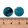 Spray Painted Natural Akoya Shell Connector Charms BSHE-S304-17E-3