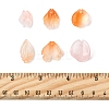 120Pcs 6 Styles Spray Painted Glass Pendants GLAA-FS0002-20-5
