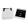 PU Jewelry Set Drawer Boxes with Square Sponge Inside and Texture Paper Rectangle Jewelry Bags LS-ABAG-B009-02B-3
