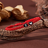 1Pc Adjustable Nylon Cord Braided Bracelets for Women Men BJEW-LP0001-31B-Z-3