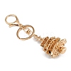 Christmas Tree Alloy Rhinestone Pendant Decoration Keychains LS-KEYC-B019-01-3