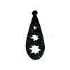 DIY Teardrop with Spakling Star Pendant Silicone Molds DIY-I099-04-2