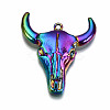 Rainbow Color Alloy Pendants PALLOY-S180-026-RS-2