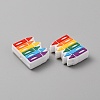Crayon Food Grade Eco-Friendly Silicone Beads LS-SIL-WH0008-42-2
