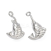 Brass Pendants KK-B172-08P-1