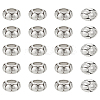 20Pcs Tibetan Style Alloy European Beads FIND-LP0002-05-1