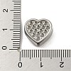 Tarnish Resistant 304 Stainless Steel Beads Rhinestone Settings STAS-A091-06P-3