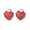 Alloy Enamel Pendants FIND-D044-11P-1