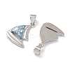 Brass Enamel Pendants KK-H534-04P-2