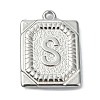 Anti-Tarnish 304 Stainless Steel Pendants STAS-U033-01P-S-1
