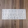 Gothic Style Letter A~Z DIY Silicone Pendant Molds LS-SIMO-H012-04-2