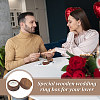 Round Wooden Single Ring Storage Boxes with Velvet Inside AJEW-WH0513-26B-7