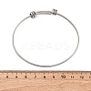 Tarnish Resistant Adjustable 304 Stainless Steel Expandable Bangle Making LS-STAS-D071-3