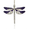 Alloy Enamel Dragonfly Big Pendants X-ENAM-L034-05P-1