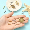 20Pcs 4 Styles 304 Stainless Steel Beads STAS-YW0003-34-5