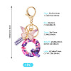 Resin Butterfly Pendant Keychains KEYC-TAC0034-03Q-3