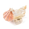 Shell & Starfish Shape Natural Shell Hair Claw Clips PHAR-TA000008-4