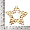 304 Stainless Steel Ring Link Big Pendants STAS-B120-02G-3