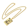 304 Stainless Steel Tarot Pendant Necklaces NJEW-A026-01G-10-3