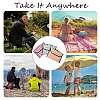 Portable Tartan Patern Non Woven Picnic Mat JX572B-01-7