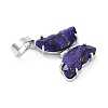 Natural & Synthetic Mixed Gemstone Pendants G-K338-01P-4