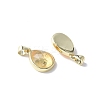 Natural Yellow Quartz Charms G-L553-47G-02-2