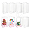 Transparent PET Tea Storage Boxes CON-WH0106-08A-1