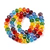 Transparent Glass Beads Strands X-GLAA-T023-08B-3