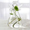 Angel Shape Glass Vase PW-WG63977-01-1