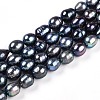 Natural Cultured Freshwater Pearl Beads Strands PEAR-N012-09F-5