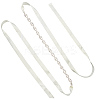 Metal Full Crystal Rhinestone Horse Eye Bridal Waist Belts for Wedding Dress AJEW-WH20080-65A-S-6